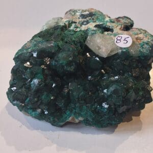 dioptase/quartz