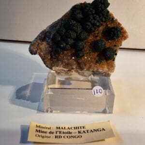 malachite boule