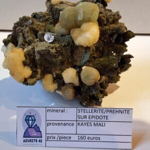 stéllerite/prehnite/épidote (photoN°1)