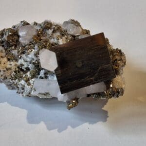 pyrite/calcite/quartz