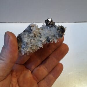 sphalérite et quartz