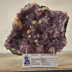 amethyste/calcite