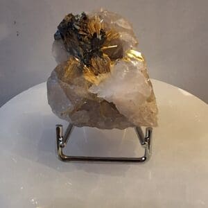Rutile sur hematite