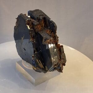 Rutile sur hematite