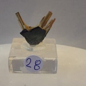 Rutile sur hematite