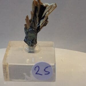Rutile sur hematite
