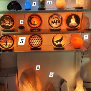 Lampes de sel