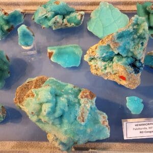 Hémimorphite bleue