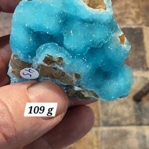 Hémimorphite bleue