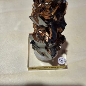 Rutile sur hematite