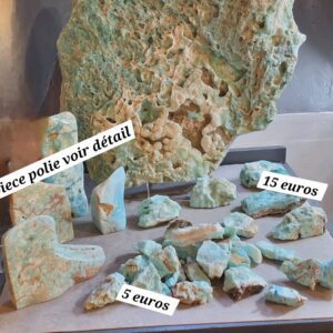 Aragonite bleue