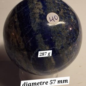 Lapis lazuli sphère