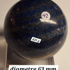 Lapis lazuli sphére