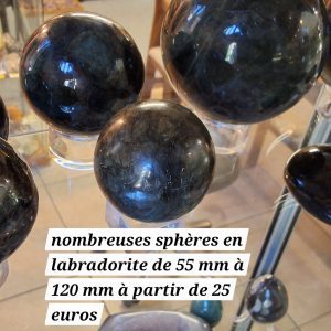 Labradorite sphères