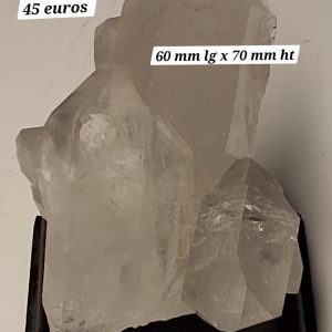Cristal de roche sur socle