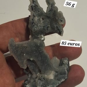 Calcedoine blanche et verte