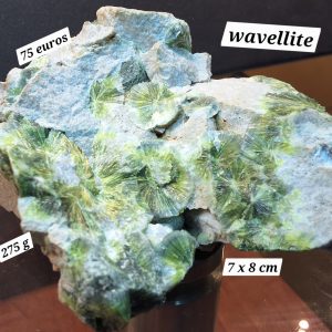 Wavellite verte