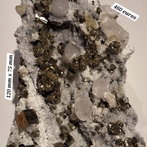 Pyrite/calcite/quartz