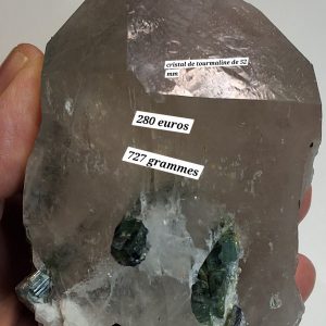 Tourmaline/quartz